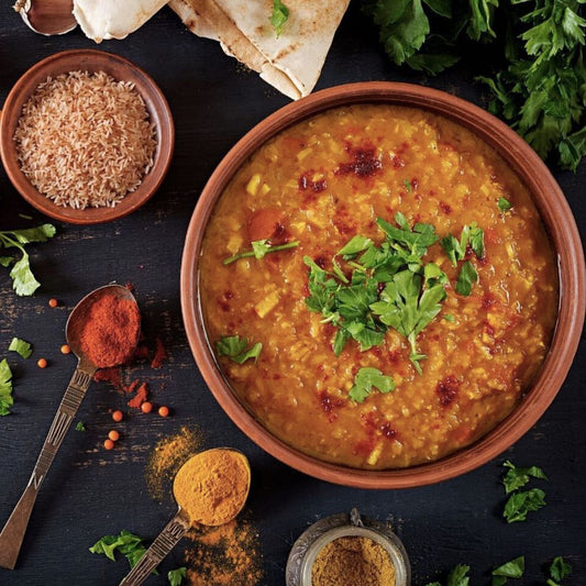 Veganer Dal Eintopf