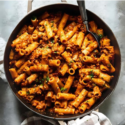 Vegane Linsen Bolognese